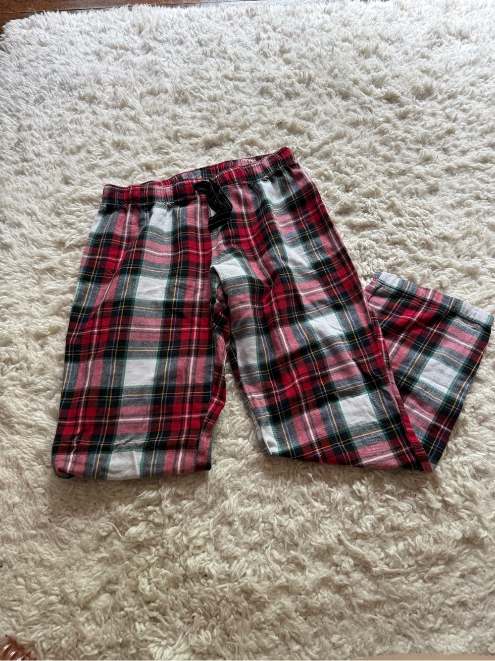 Women’s Red Plaid Flannel Pajama Pants - Cozy Sleepwear